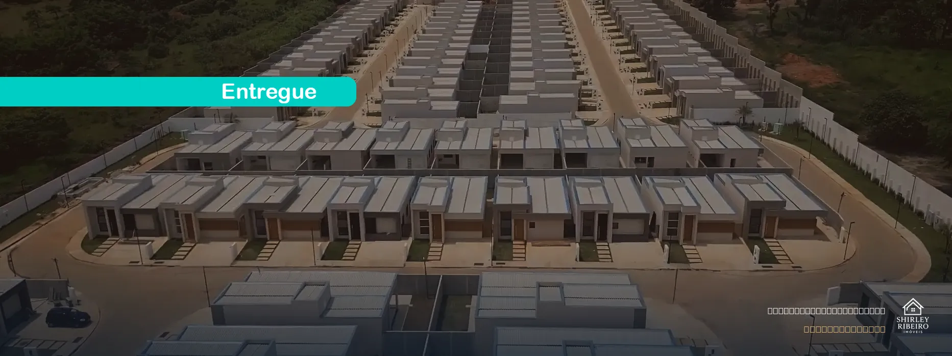 Vita Village Residence: Vista aérea do condomínio entregue